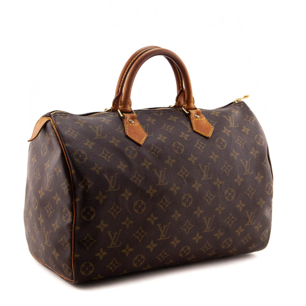 Monogram Canvas Speedy 35 (Authentic Pre-Owned) – The Lady Bag