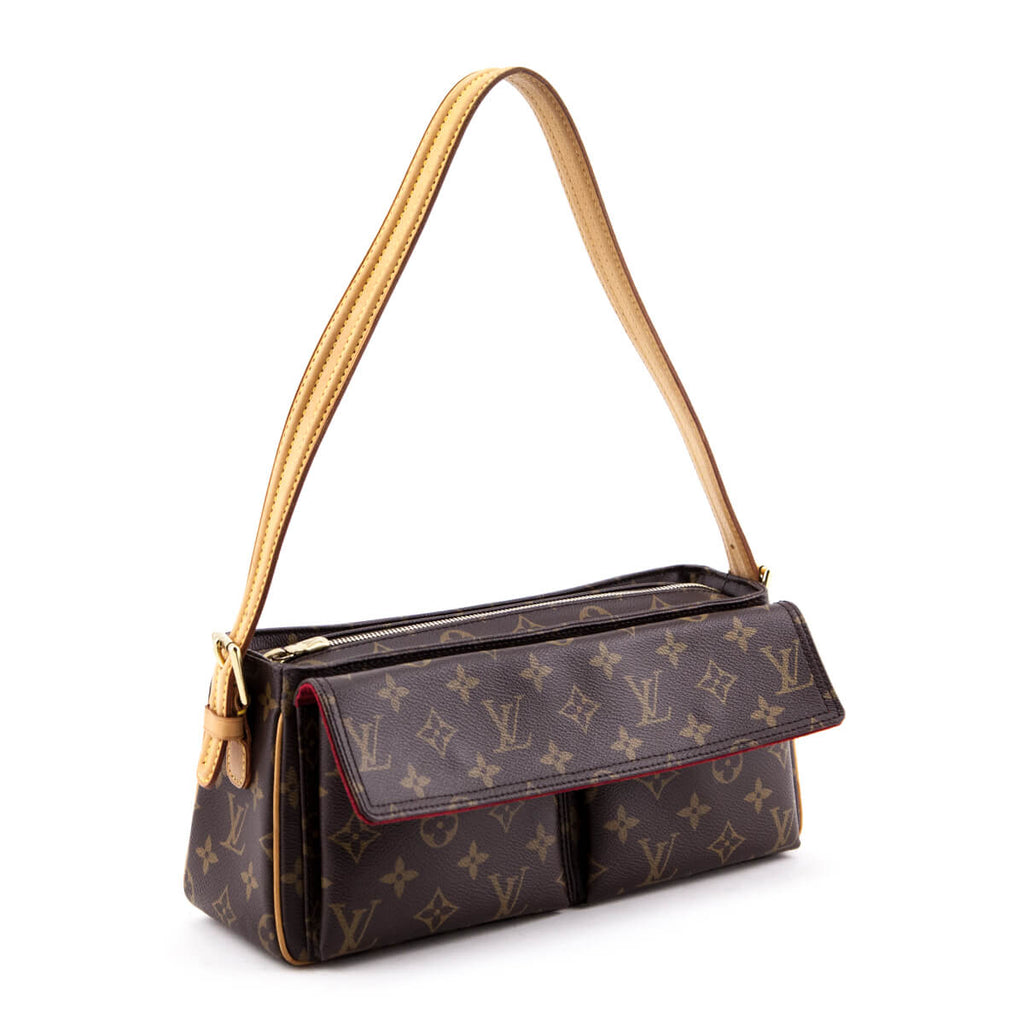 LOUIS VUITTON Louis Vuitton Monogram Vibasite MM One Shoulder Bag