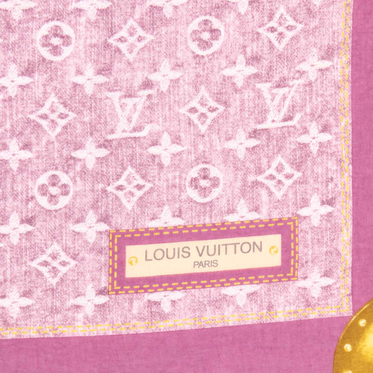 Louis Vuitton Pink Monogram Cotton Bandana - Secondhand LV Canada