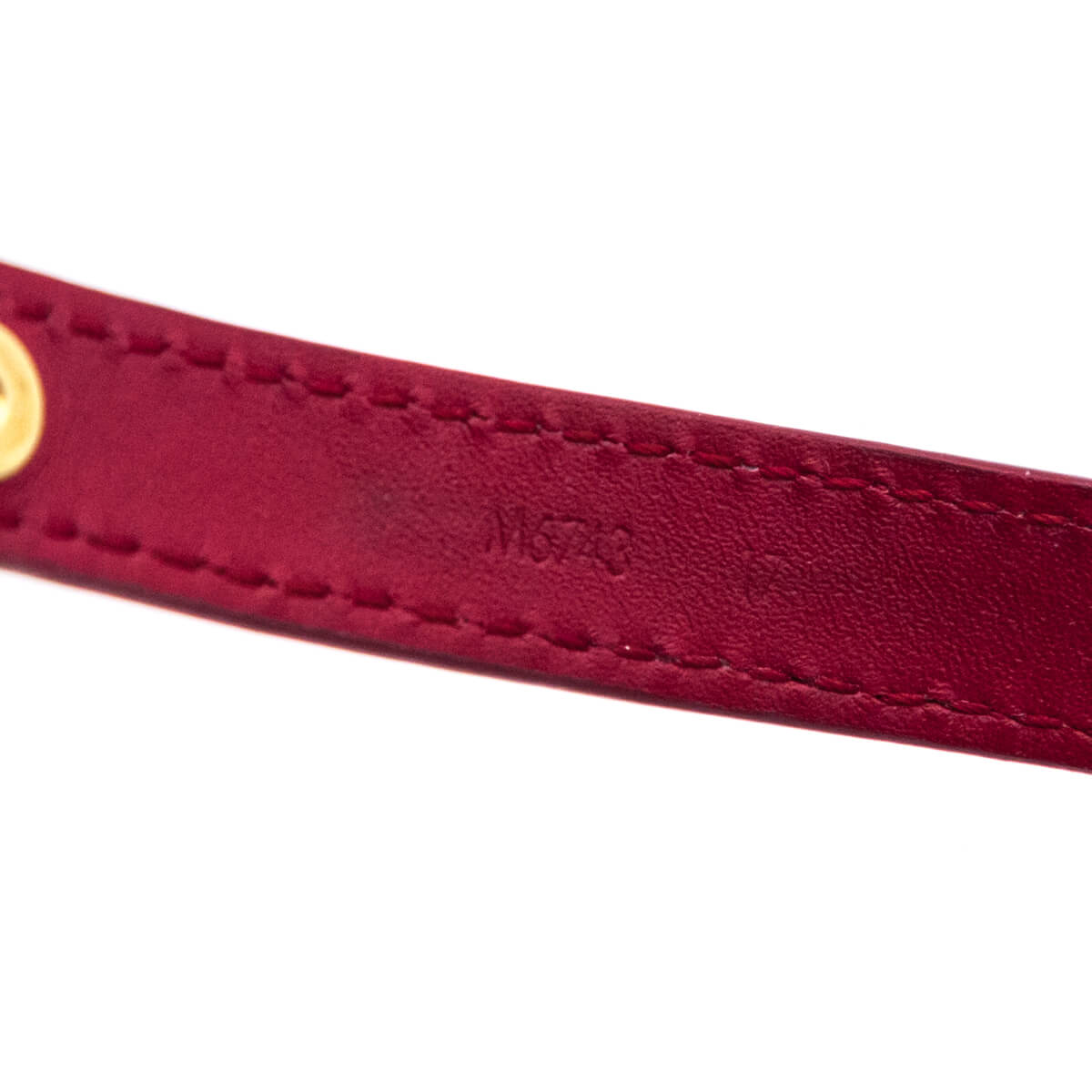 LOUIS VUITTON Pink Vernis Patent Leather Bracelet