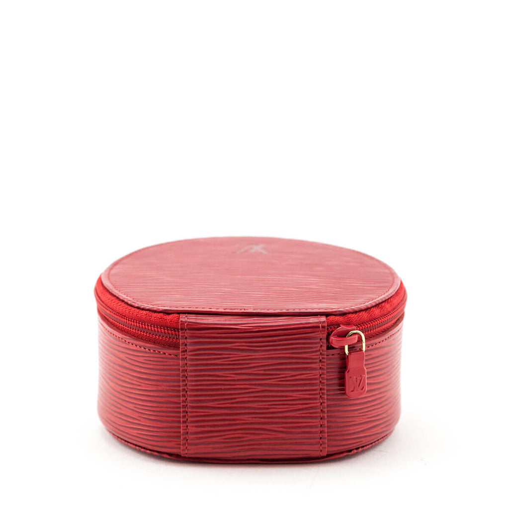 LOUIS VUITTON Louis Vuitton Eclan Bijou Epi Red M48227 Jewelry Case Storage Box  BOX