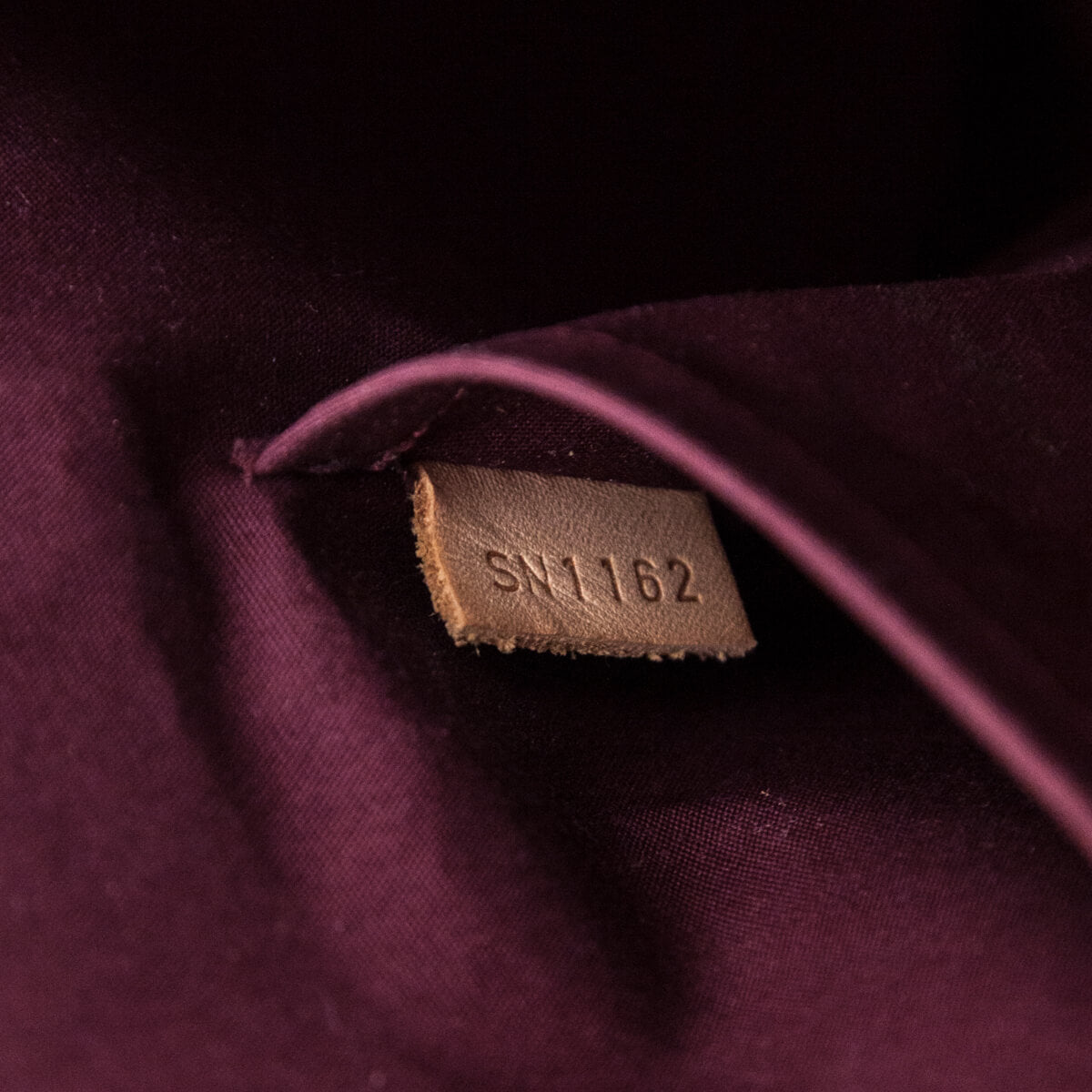 Louis Vuitton Purple Monogram Vernis Avalon