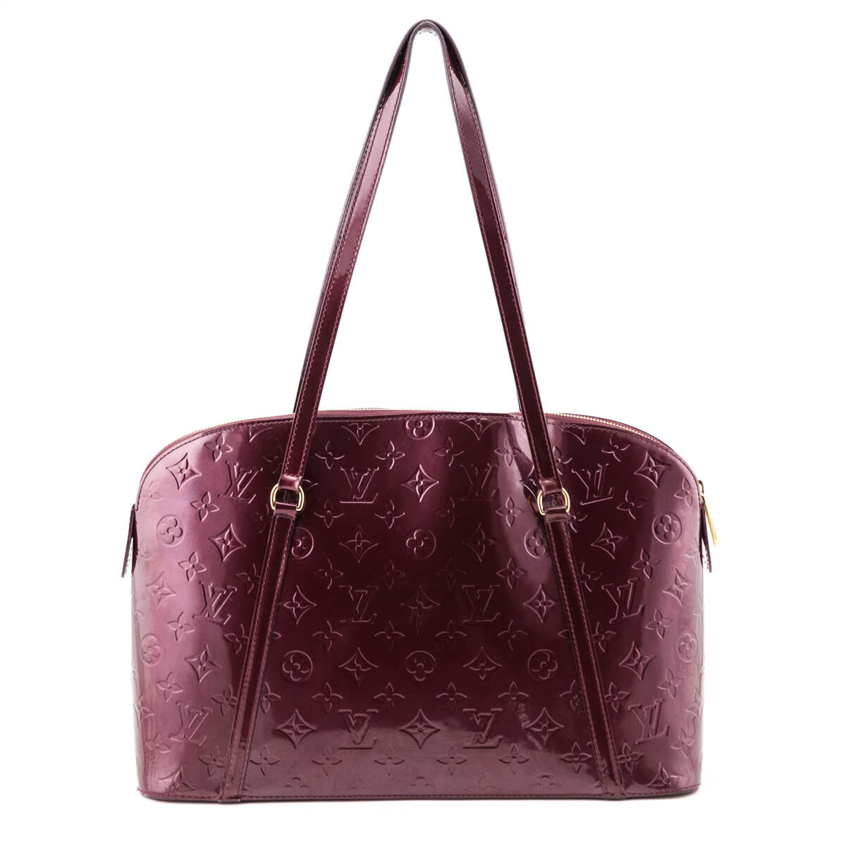 Mom's Got a Brand New Bag: Louis Vuitton Vernis Color Comparison: Rouge  Fauviste vs. Violette