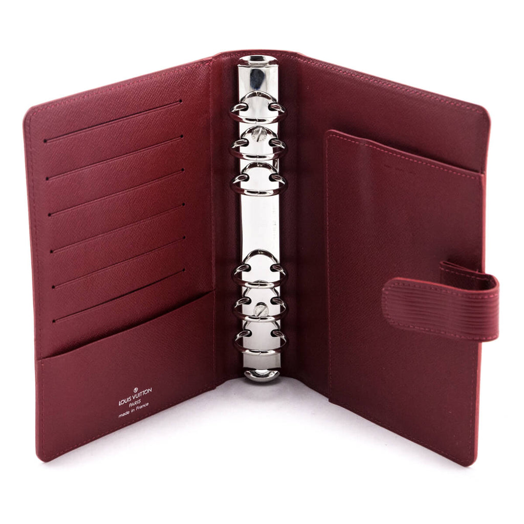 Louis Vuitton Red Epi Medium Ring Agenda Cover - Louis Vuitton Canada