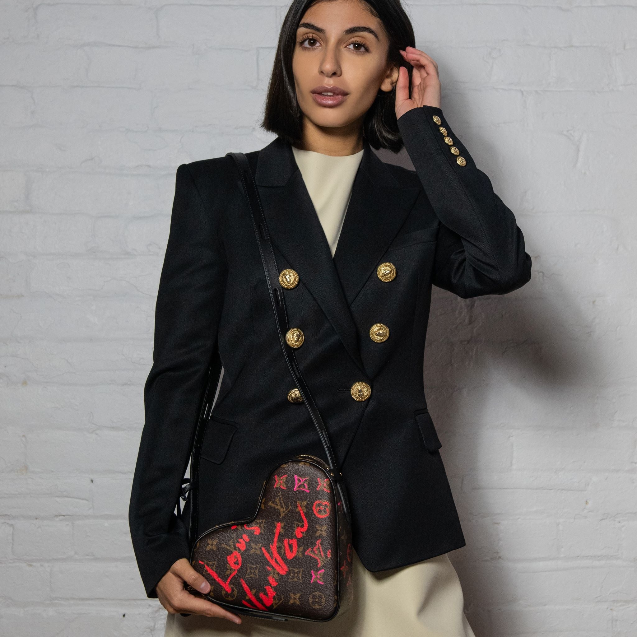 Louis Vuitton Monogram Fall In Love Sac Coeur - Brown Crossbody Bags,  Handbags - LOU644328