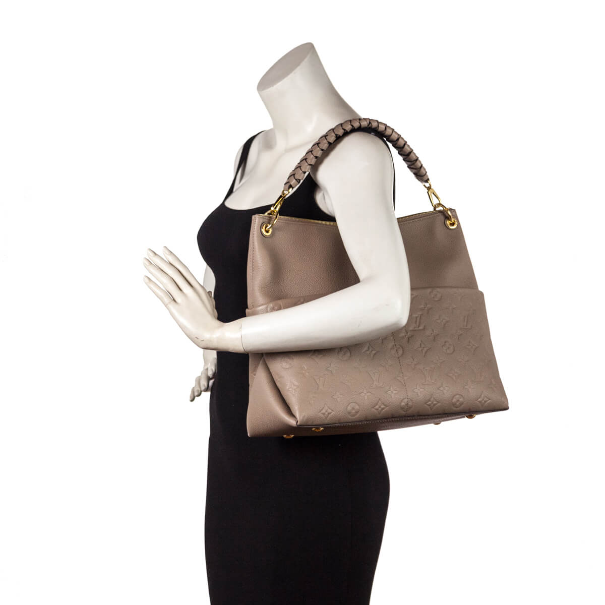 Louis Vuitton Madeleine MM Bag Dove Gray – EliteLaza