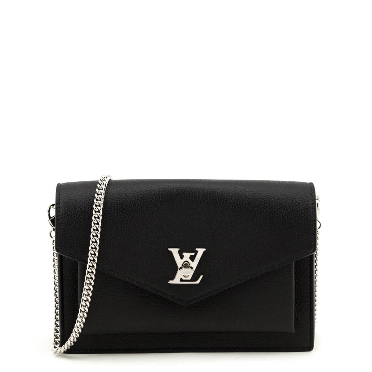 Louis Vuitton Mylockme Chain Pochette - Black Crossbody Bags, Handbags -  LOU728972