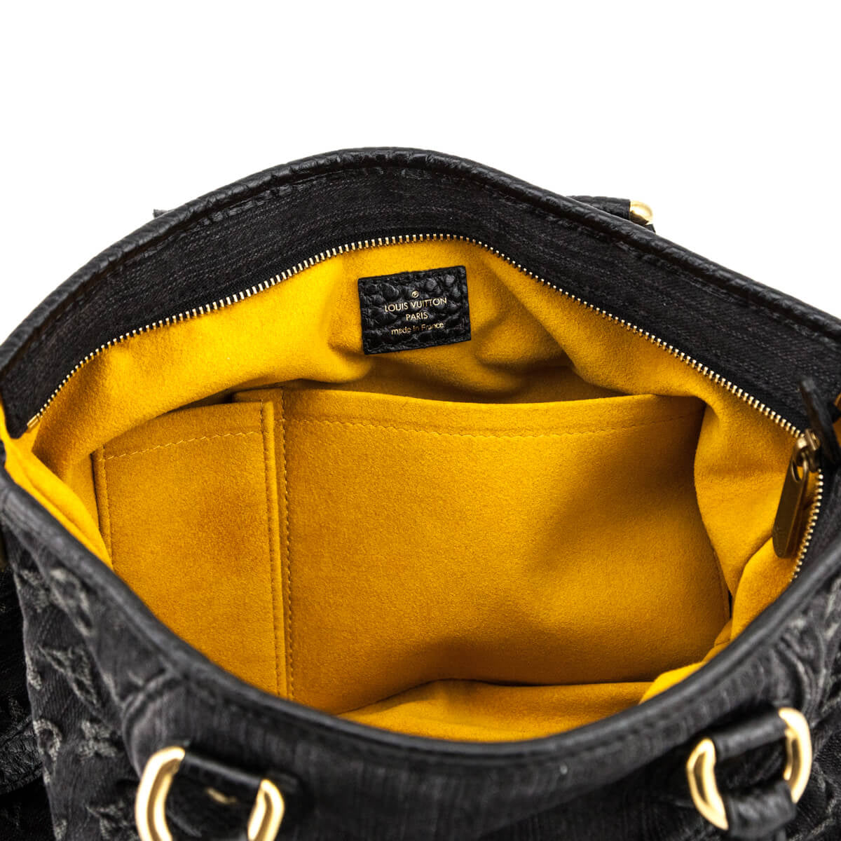LOUIS VUITTON Vintage NEO Cabby black denim monogram shoulder bag with crossbody  strap. Condition: Excellent R13800.00