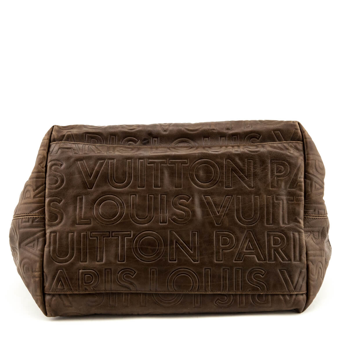Louis Vuitton, a brown leather ' Paris Souple Whisper' handbag, Collection  Automne-Hiver 2008. - Bukowskis