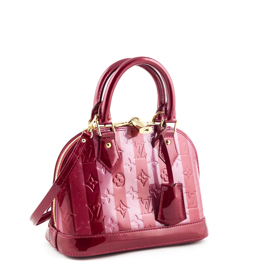 Louis Vuitton Monogram Vernis Alma BB Cherry Red RJL1302 – LuxuryPromise