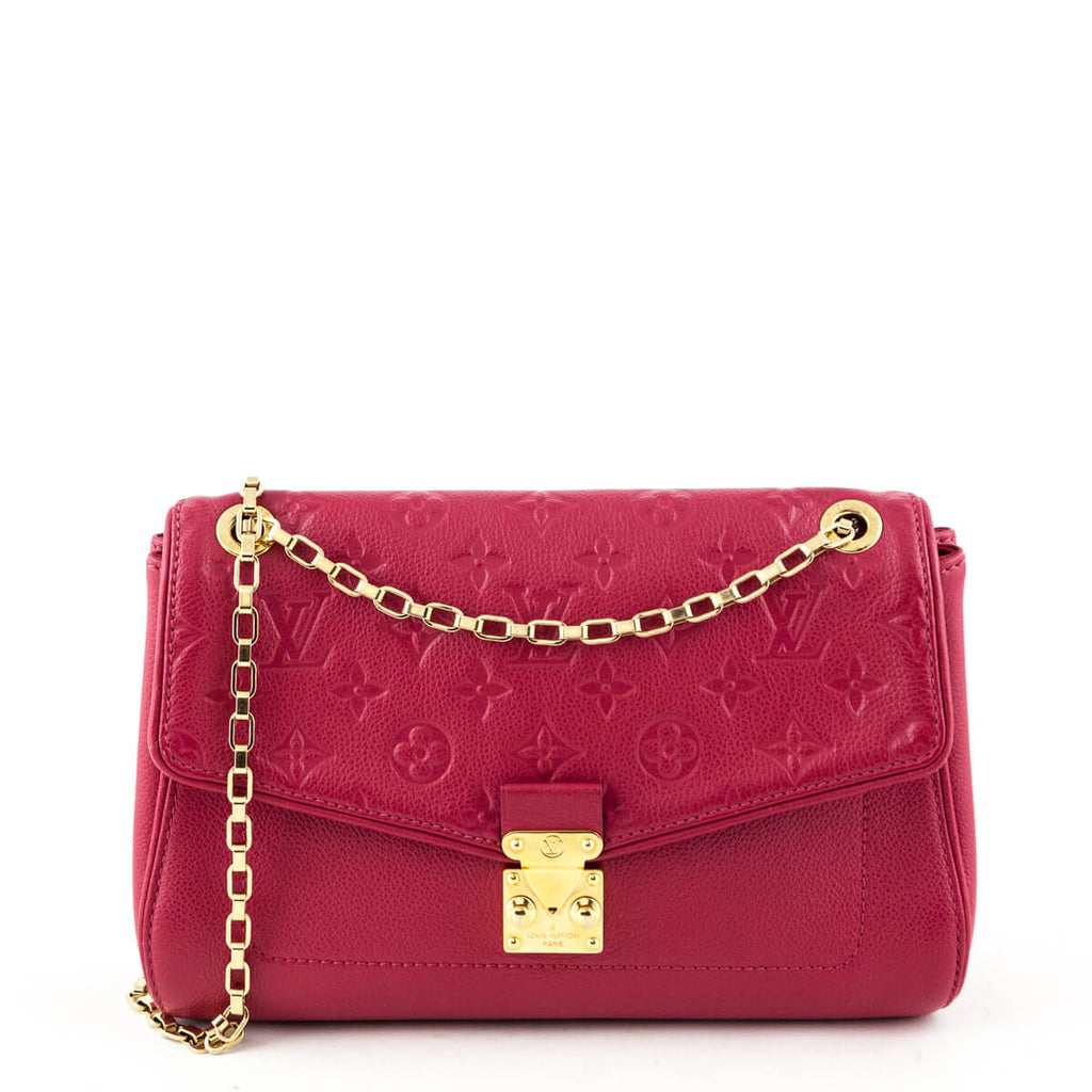 Louis Vuitton Rouge Fauviste Vernis Alma GM Handbag (MINT