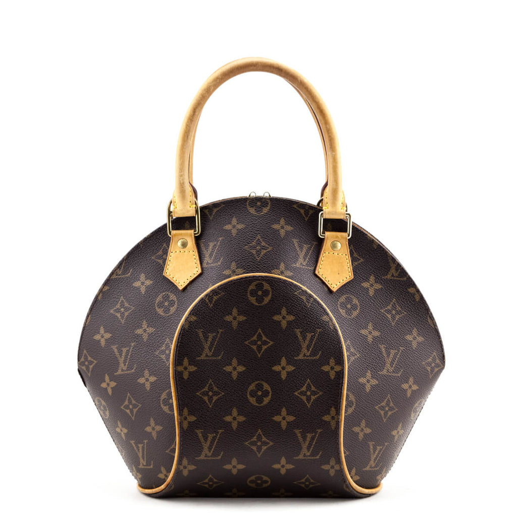 Louis Vuitton Chalk Pouch/Shoulder Bag/Taurillon  Leather/Gry/Monogram/Allover Pa
