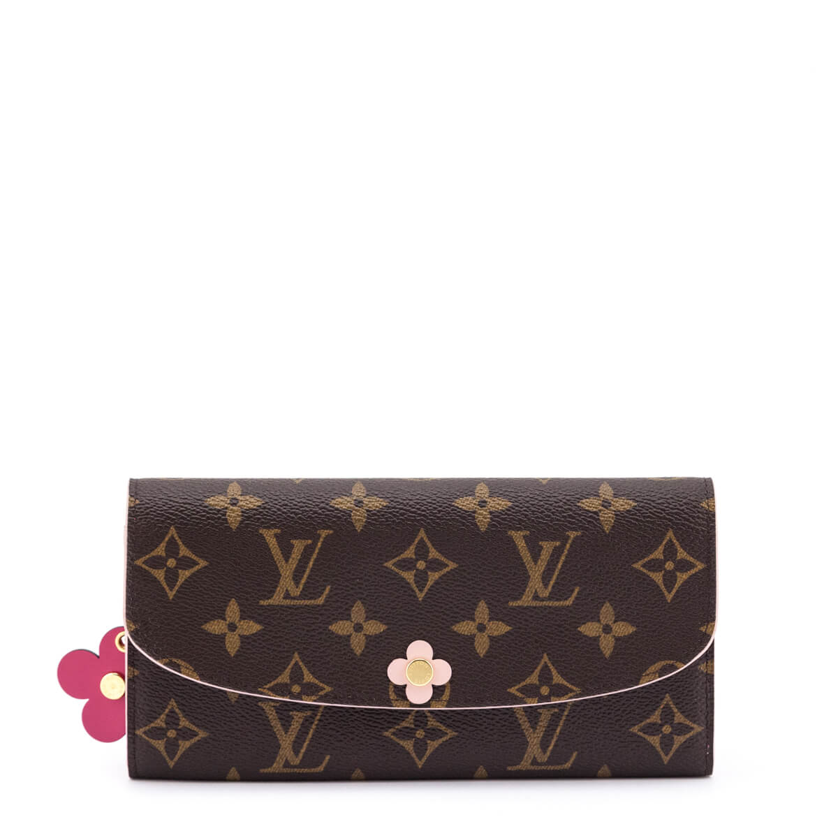 Louis Vuitton Compact Wallet Ariane Monogram Rose Ballerine in Toile  Canvas/Leather with Brass - US