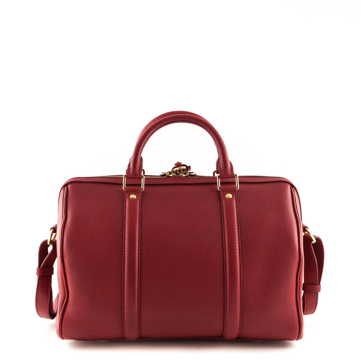 Louis Vuitton Sofia Coppola Red Leather Handbag (Pre-Owned)