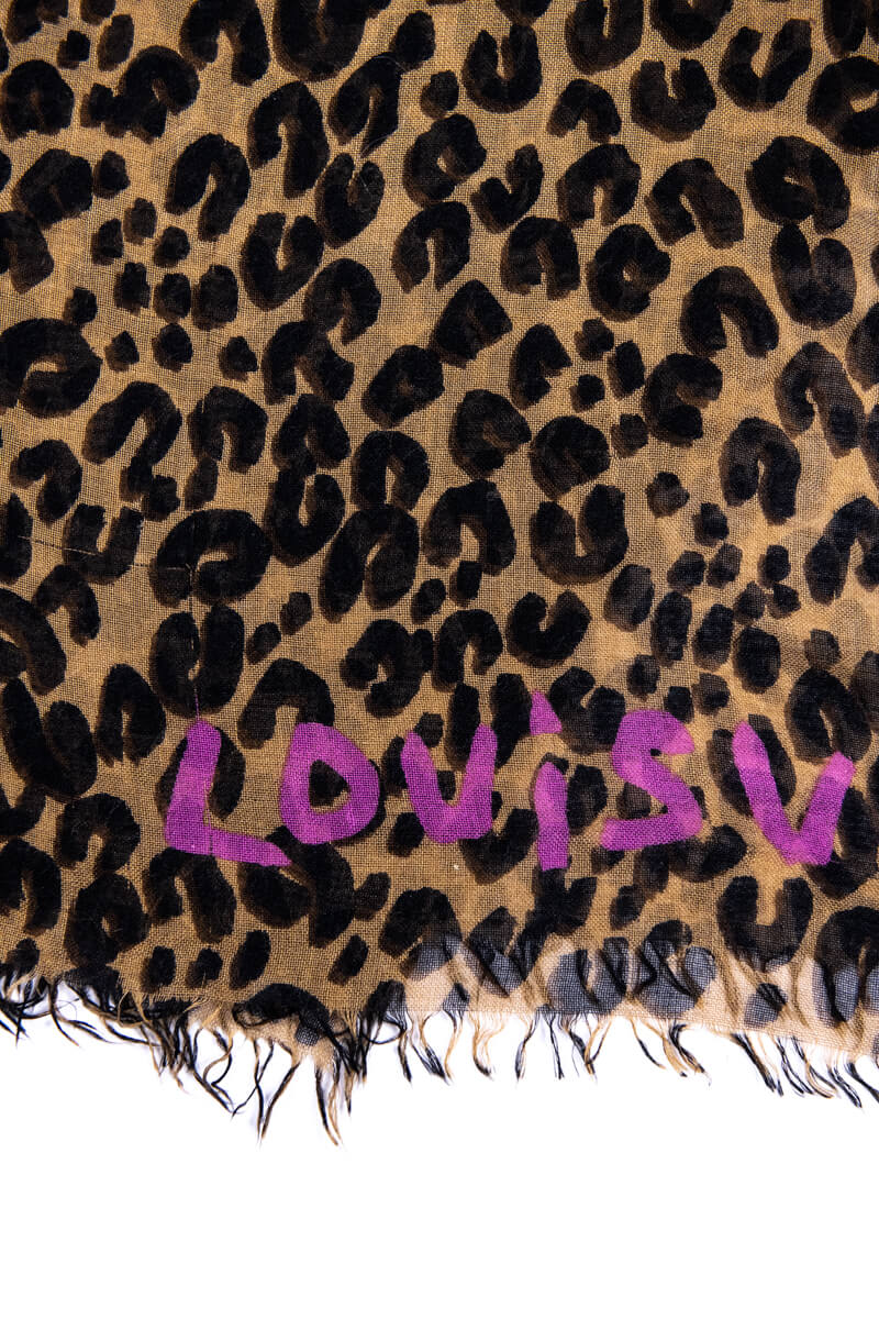 Shop Louis Vuitton 2023-24FW Leopard Patterns Casual Style Silk Street  Style Party Style by ROSEGOLD