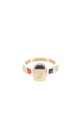 Shop authentic Louis Vuitton Crystal Gamble Ring at revogue for just USD  200.00