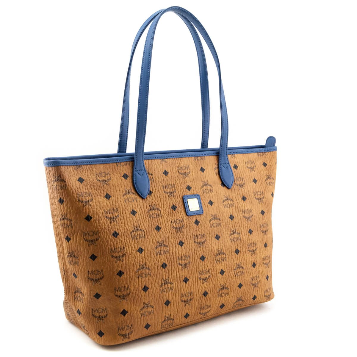 Authentic MCM Visetos Coated Canvas Blue Bag - clothing & accessories - by  owner - apparel sale - craigslist