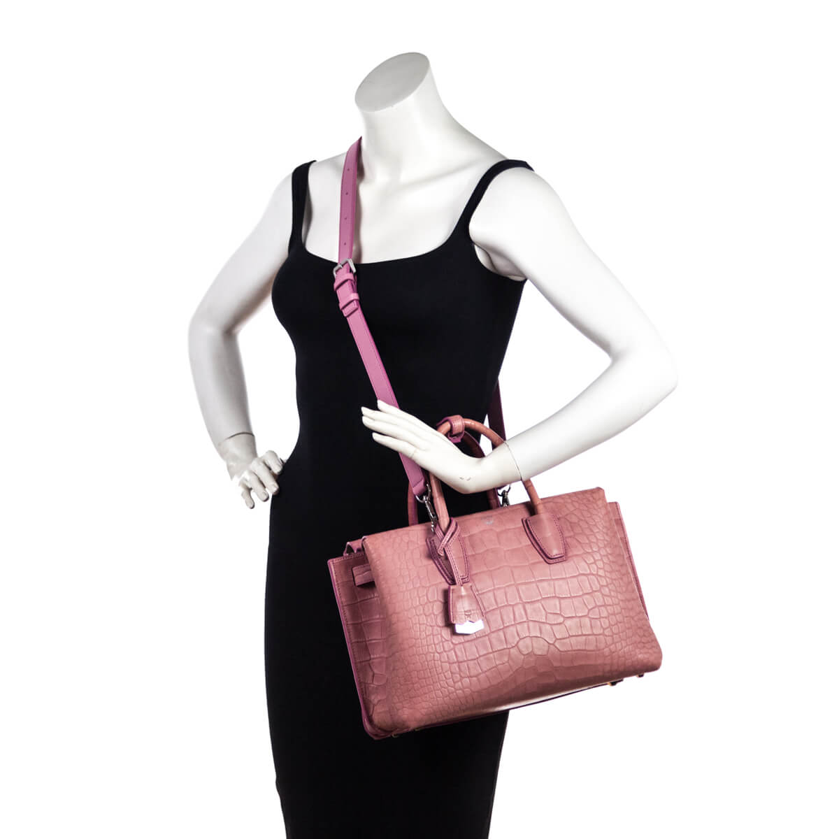 MCM Shoulder bag Pink Leather ref.332279 - Joli Closet