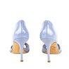 Manolo Blahnik Violet Patent Embellished D'Orsay Pumps Size US 6.5 | EU 36.5 - Love that Bag etc - Preowned Authentic Designer Handbags & Preloved Fashions