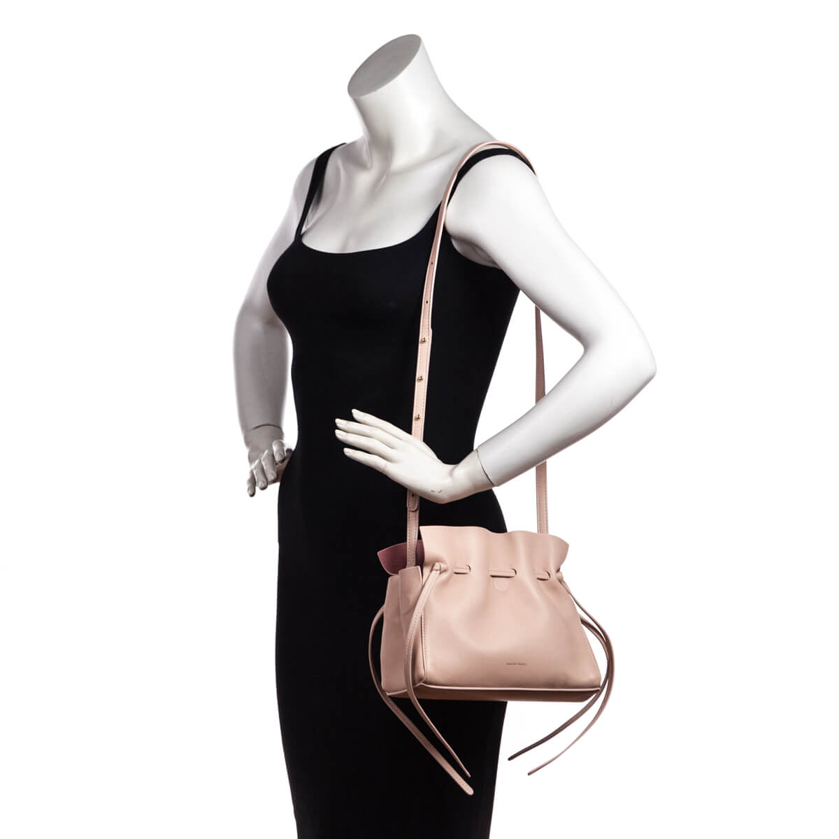 Mansur Gavriel Rosa & Blush Lambskin Mini Protea Bag - Love that Bag etc - Preowned Authentic Designer Handbags & Preloved Fashions