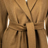 Max Mara Tan Camel Hair Belted Coat Size XXS | IT 36 - Love that Bag etc - Preowned Authentic Designer Handbags & Preloved Fashions