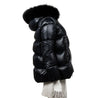 Moncler Black Quilted Serifur Fur Trim Hooded Down Parka Size S | 1 - Love that Bag etc - Preowned Authentic Designer Handbags & Preloved Fashions
