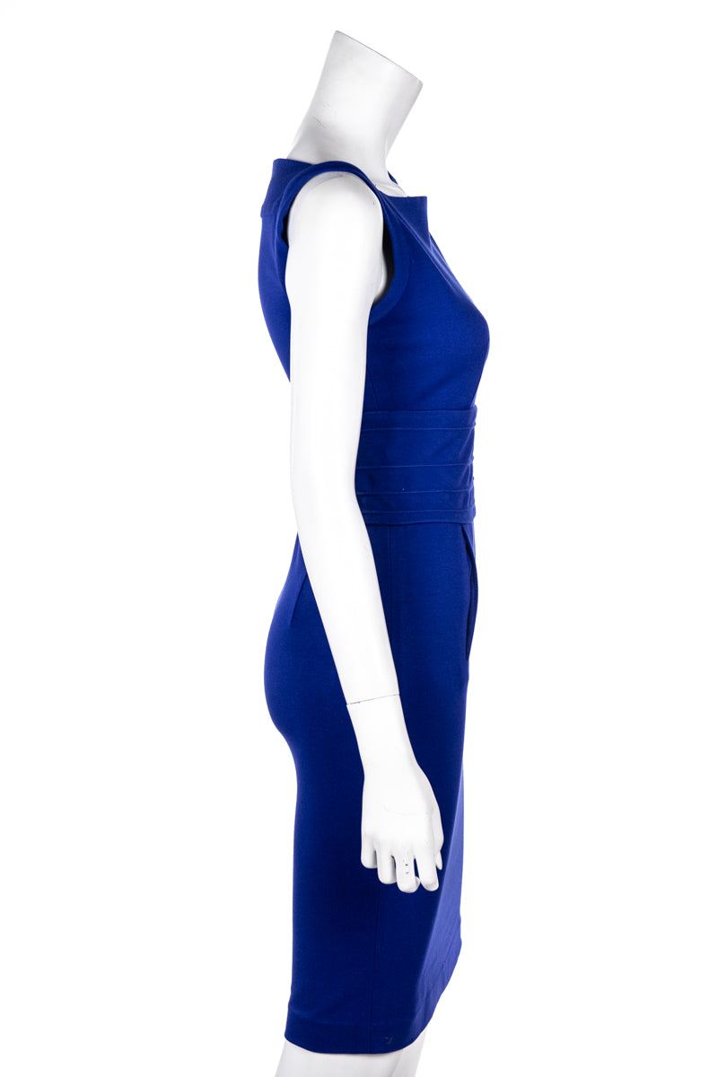 Diane Von Furstenberg Blue Kimmie Sheath Dress Size XXS | US 2 - Love that Bag etc - Preowned Authentic Designer Handbags & Preloved Fashions