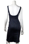 Diane von Furstenberg Black and Navy Bridget Bodycon Dress Size XXS | US 0 - Love that Bag etc - Preowned Authentic Designer Handbags & Preloved Fashions
