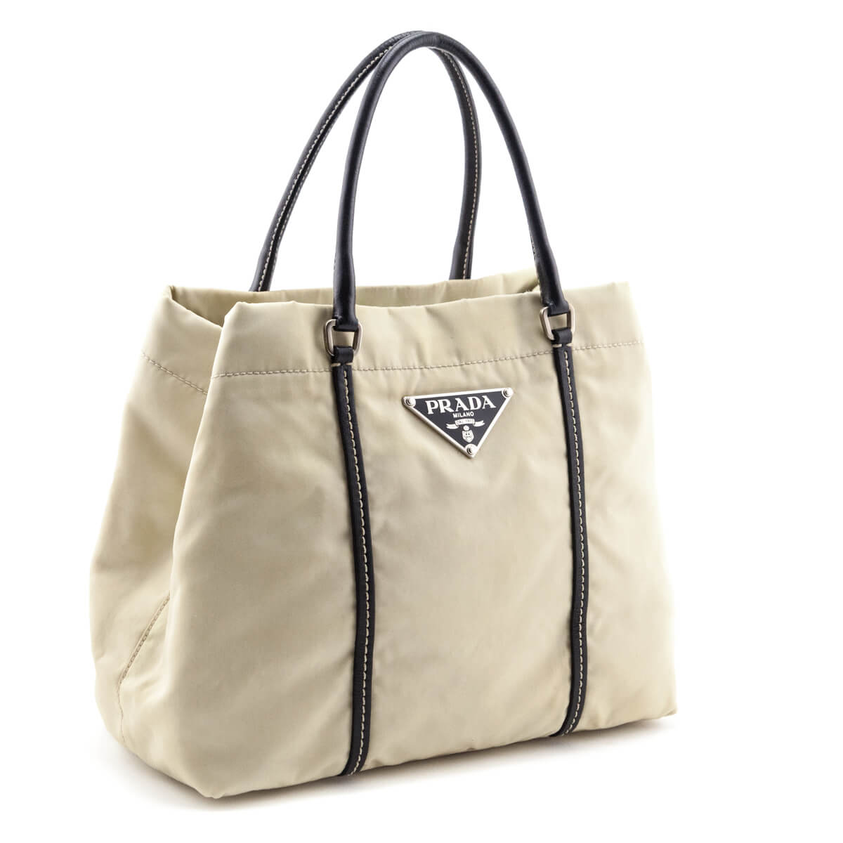 Prada mini Galleria triangle logo-plaque tote bag - ShopStyle