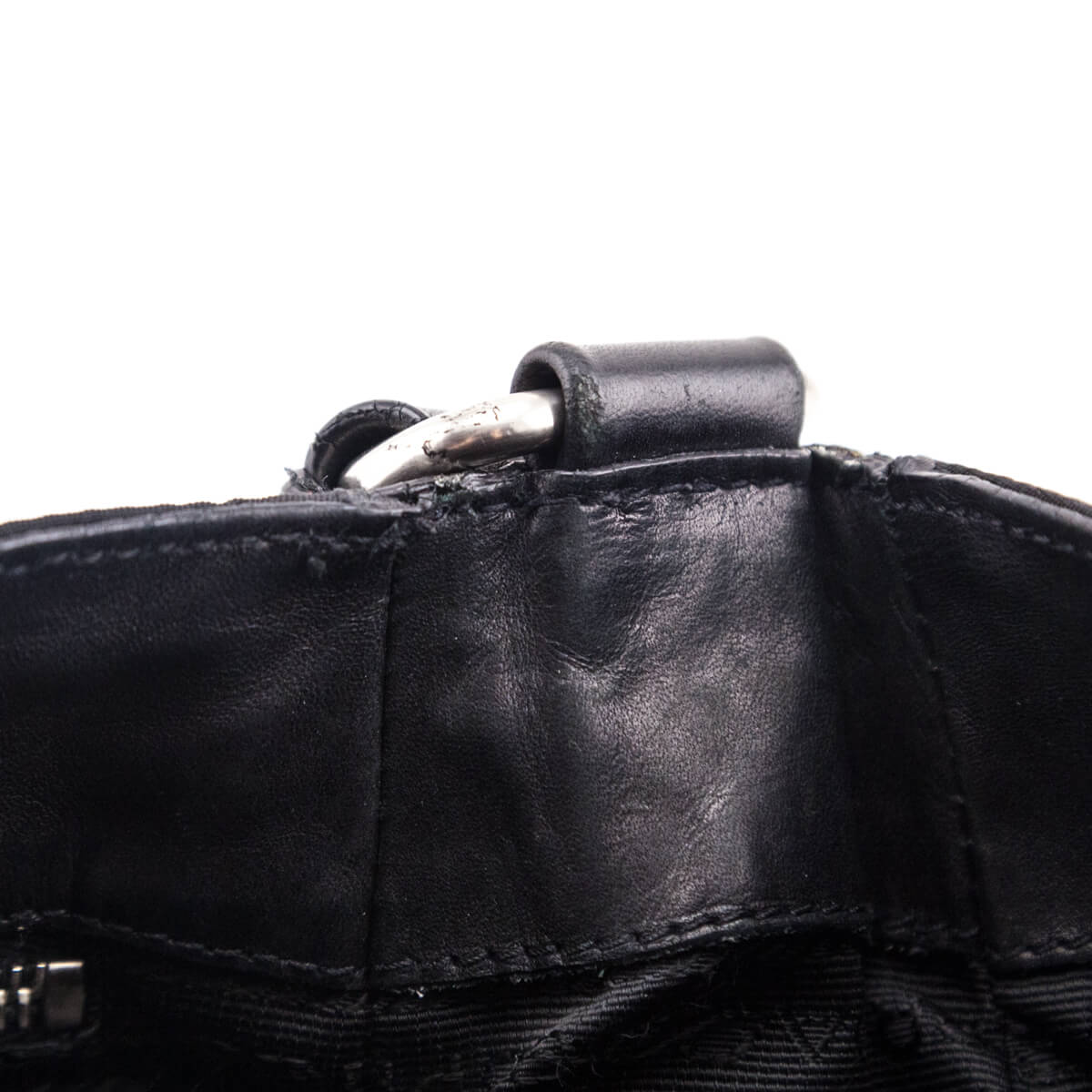 Prada Push Lock Shoulder Bag, Black — Mercer Island Thrift Shop