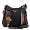 Prada Black Vitello Daino Hobo - Love that Bag etc - Preowned Authentic Designer Handbags & Preloved Fashions