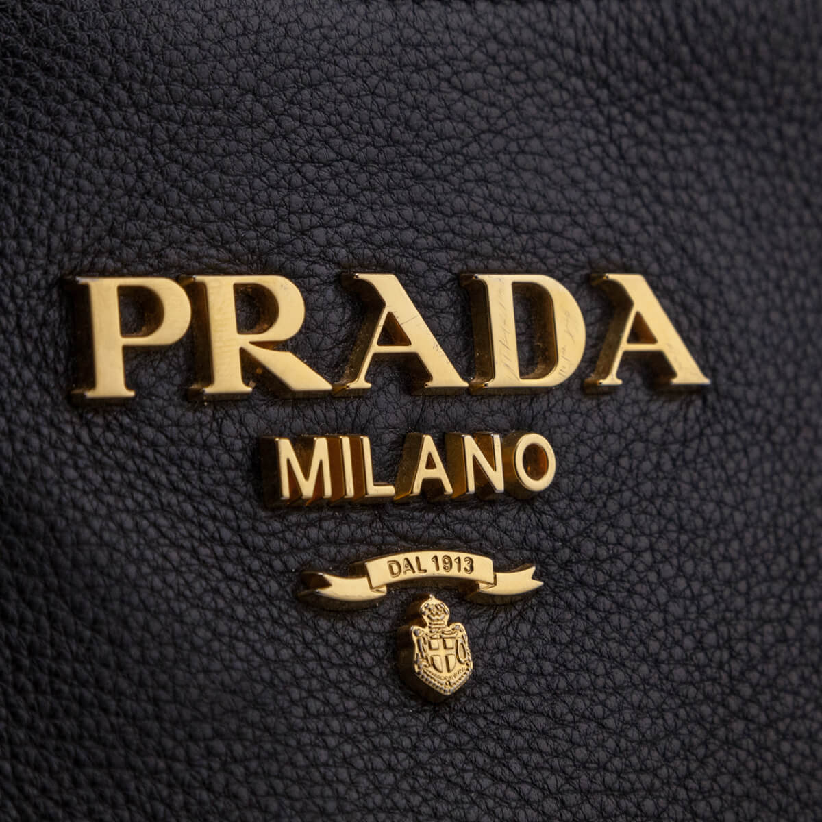 Prada Black Vitello Daino Hobo - Love that Bag etc - Preowned Authentic Designer Handbags & Preloved Fashions