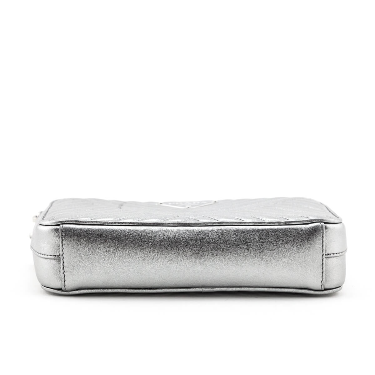 Prada Chrome Quilted Nappa Leather Mini Bag - Prada Handbags Canada
