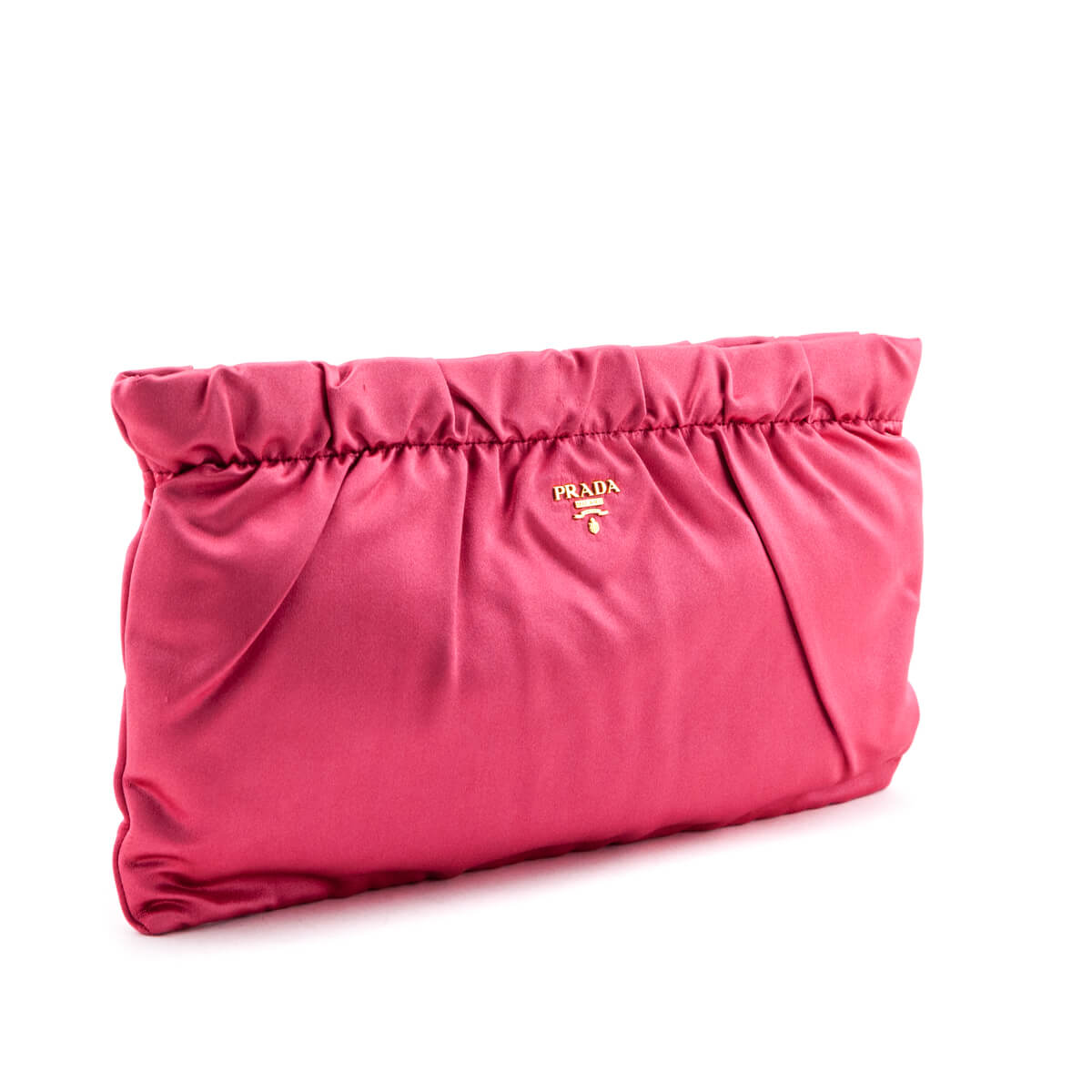 Prada, Bags, Authentic Prada Mini Raso Bag In Pink Satin