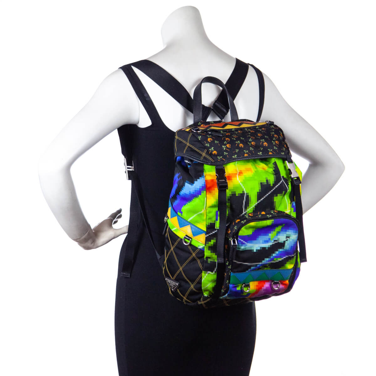 Backpacks Prada - Multi-pocket nylon backpack - 2VZ025973F0008