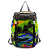Prada Multicolor Printed Nylon Double Buckle Backpack - Love that Bag etc - Preowned Authentic Designer Handbags & Preloved Fashions