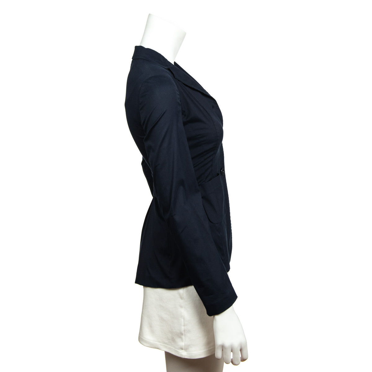Prada Navy Jacket Size XXS | US 2 - Love that Bag etc - Preowned Authentic Designer Handbags & Preloved Fashions