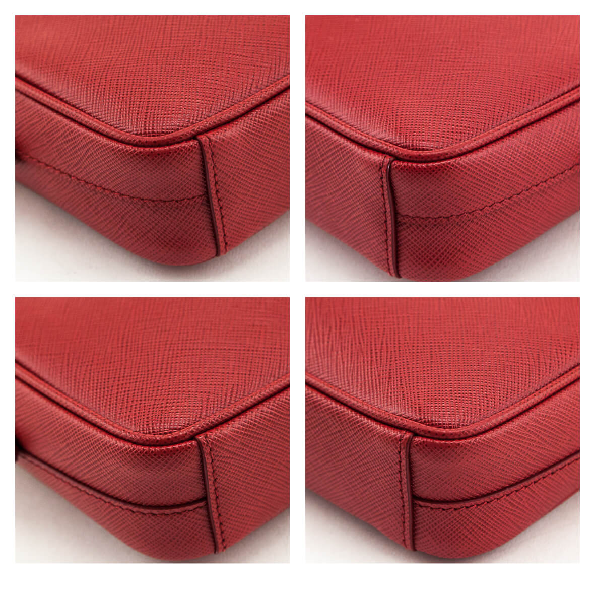 Prada Saffiano-Trimmed Tessuto Mini Camera Bag - Red Crossbody Bags,  Handbags - PRA792681