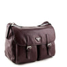 Prada Granato Soft Calfskin Pattina Messenger Bag - Love that Bag etc - Preowned Authentic Designer Handbags & Preloved Fashions