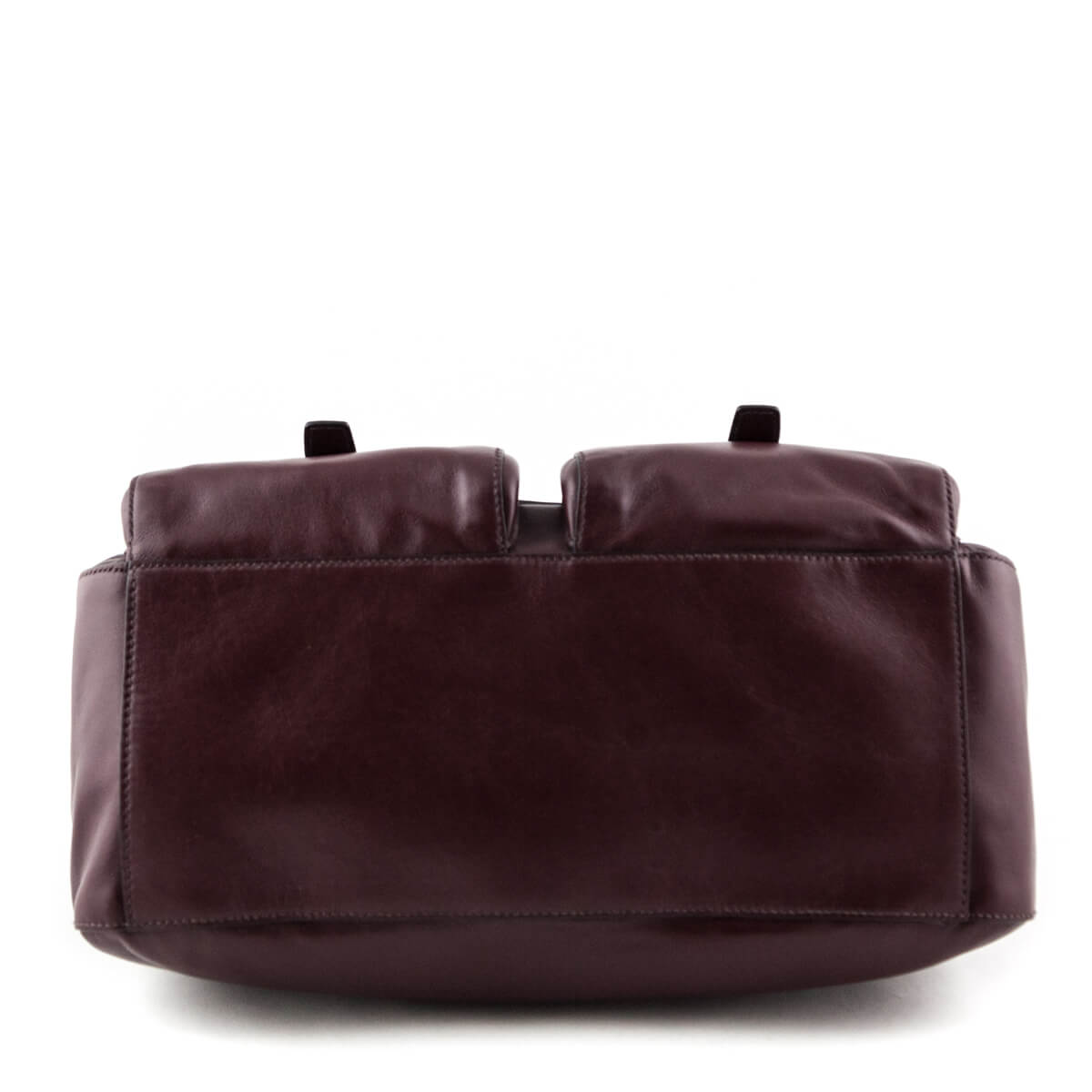 Prada Granato Soft Calfskin Pattina Messenger Bag - Love that Bag etc - Preowned Authentic Designer Handbags & Preloved Fashions