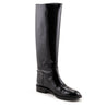 Saint Laurent Black Patent Knee-High Riding Boots Size US 8.5 | EU 38.5 - Love that Bag etc - Preowned Authentic Designer Handbags & Preloved Fashions