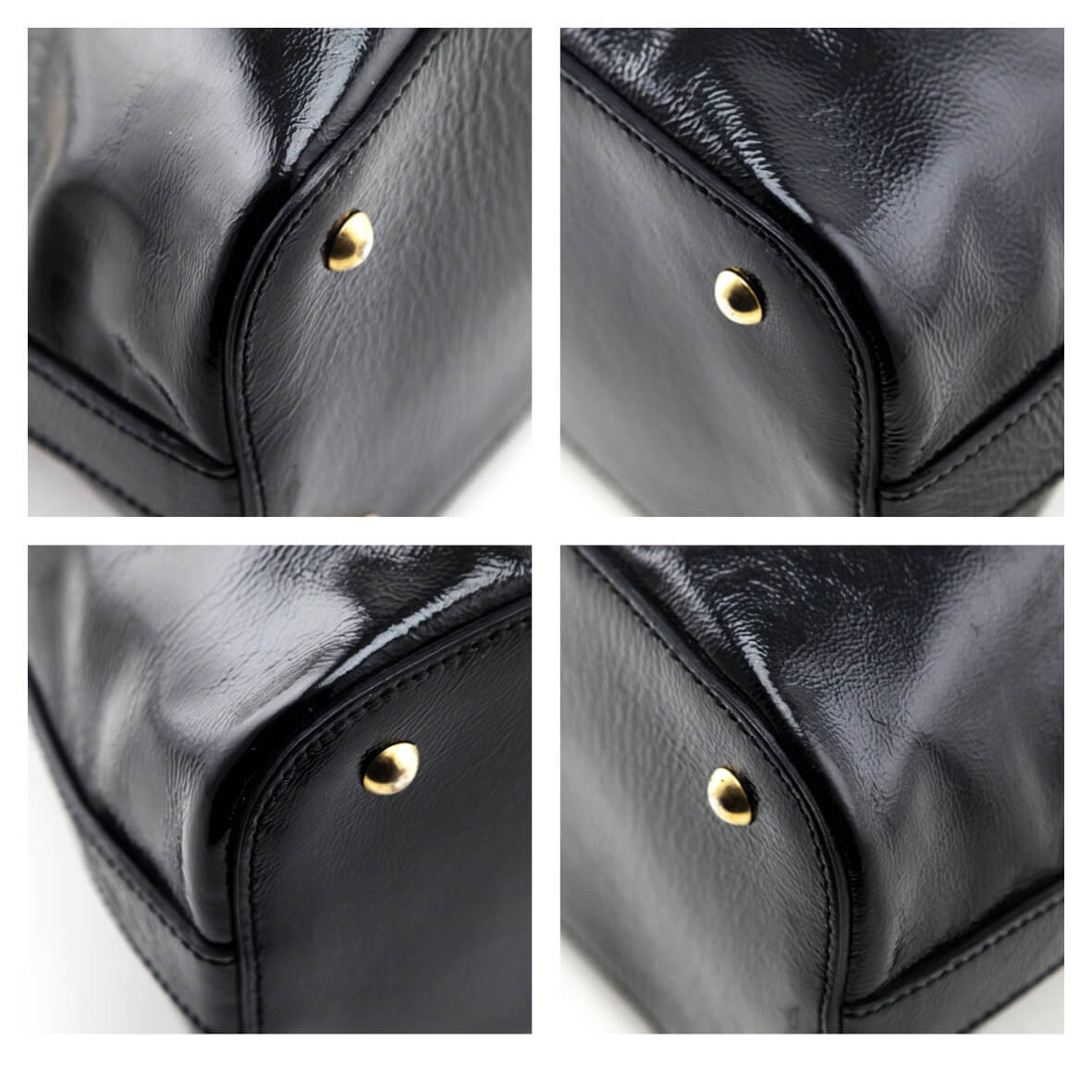 Black YSL-plaque matelassé-leather backpack