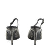 Saint Laurent Black Paril Studded Slingback 90 Pumps Size US 7 | EU 37 - Love that Bag etc - Preowned Authentic Designer Handbags & Preloved Fashions