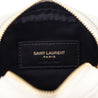 Saint Laurent White Grain De Poudre Monogram Baby Lou Key Pouch - Love that Bag etc - Preowned Authentic Designer Handbags & Preloved Fashions