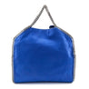 Stella McCartney Blue Shaggy Deer Fold-Over Falabella Tote - Love that Bag etc - Preowned Authentic Designer Handbags & Preloved Fashions