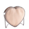 Stella McCartney Light Pink Shaggy Deer Falabella Heart Crossbody - Love that Bag etc - Preowned Authentic Designer Handbags & Preloved Fashions