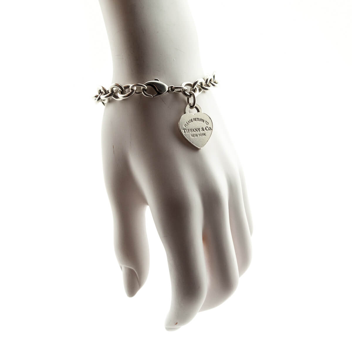 Authentic Second Hand Tiffany  Co Tiffany 1837 Silver Charm Bracelet  PSS05400364  THE FIFTH COLLECTION