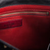 Valentino Black Velvet Large Rockstud Spike Bag - Love that Bag etc - Preowned Authentic Designer Handbags & Preloved Fashions