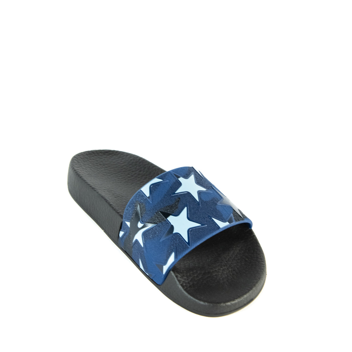 Flip Flops Valentino Star Slides Valentino Blue Black Star Camo
