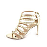 Valentino Gold Leather Rockstud Gladiator Sandals Size 9 | EU 39 - Love that Bag etc - Preowned Authentic Designer Handbags & Preloved Fashions